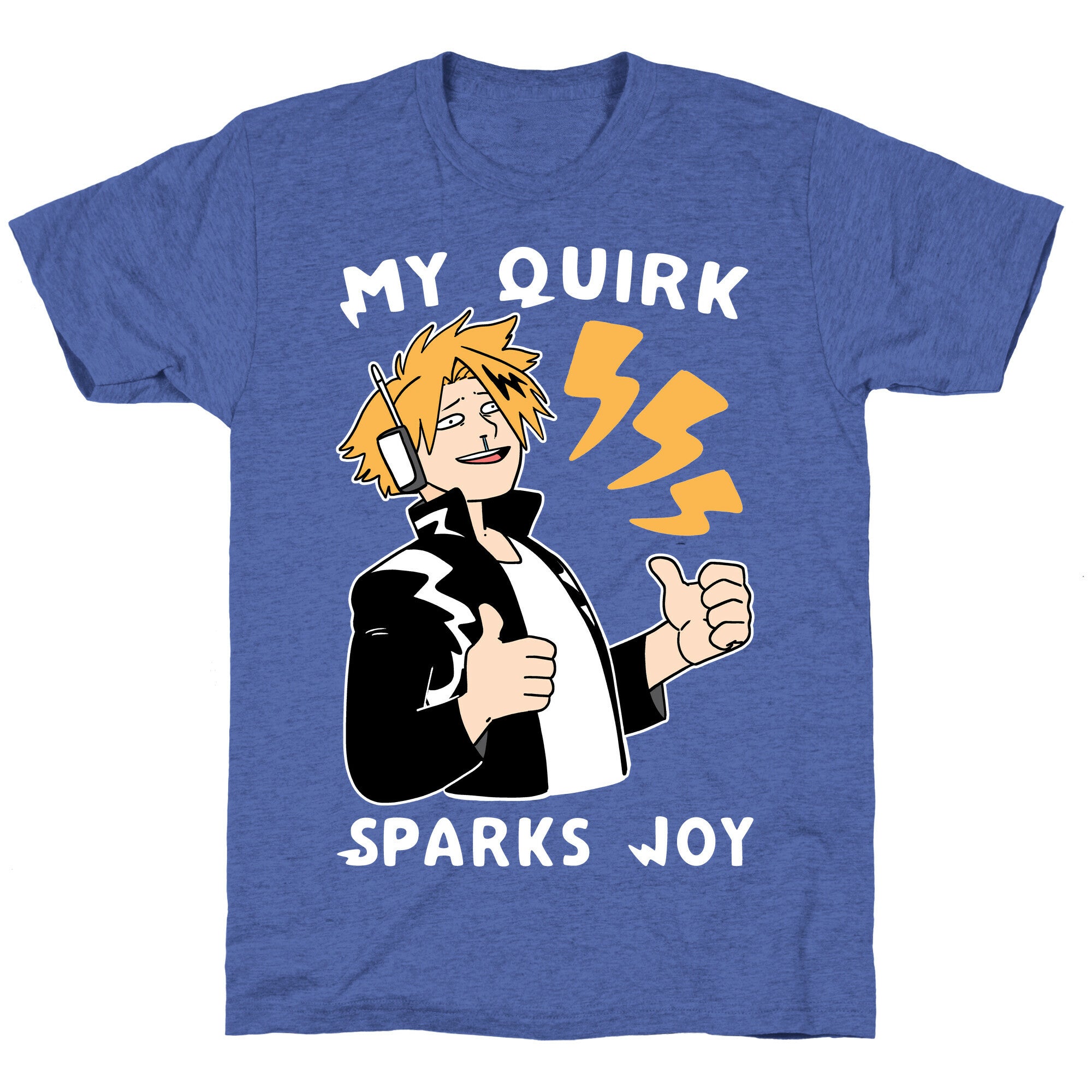 My Quirk Sparks Joy Unisex Triblend Tee